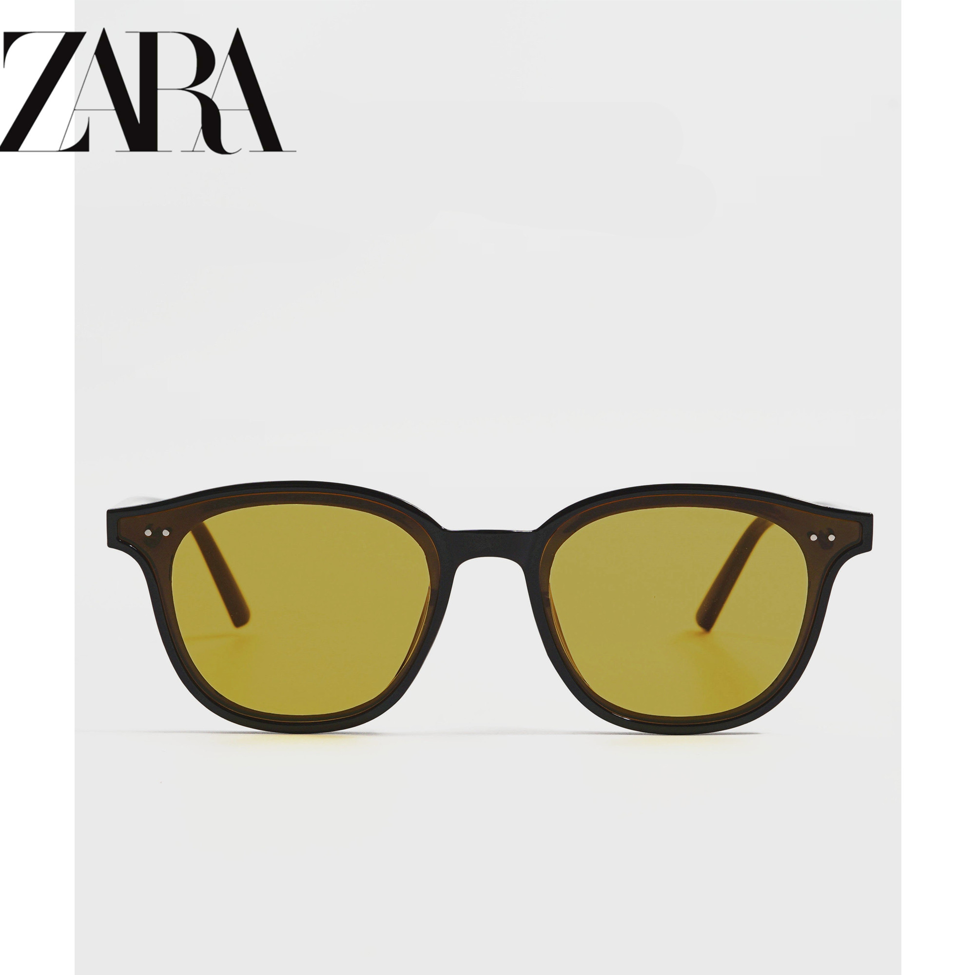zara sunglasses driving sunscreen anti-UV sunglasses men and women tea color gm2022 new senior sens