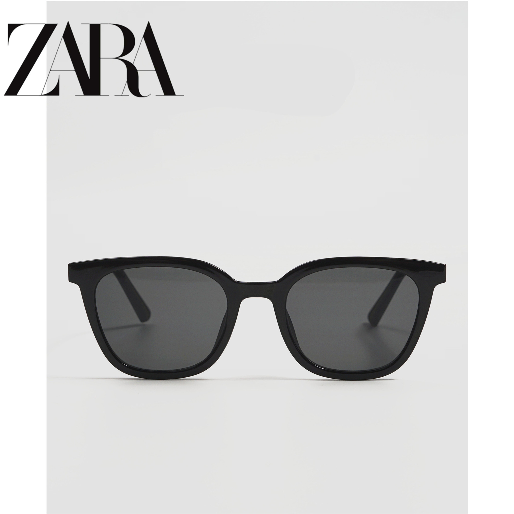 Zara sunglasses men's and women's sunglasses anti-UVGM sunshade sunscreen retro black frame glasses 2022 new
