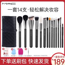 Charm MAC makeup brush 270s concealer brush 170 foundation brush eye shadow eyeliner highlight nose shadow loose powder makeup set brush