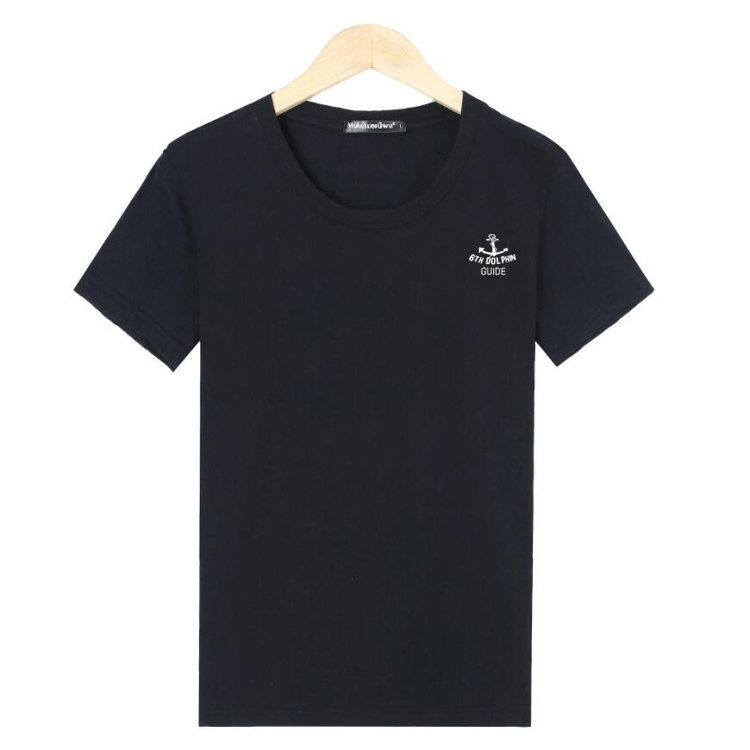 Mùa hè mới áo thun ngắn tay Slim nam cổ tròn cotton giản dị chạm đáy áo màu rắn nửa tay áo size lớn áo thun thể thao thủy triều áo thun nike