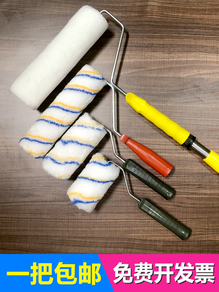 Paint roller brush Latex paint roller brush no dead angle interior wall paint brush wall tool 8 inch decoration stucco roller