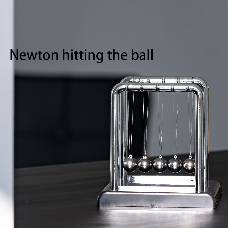Newton Pendulum small swing piece Desk Creative Home Decorative Goods Modern Minimalist Craft Gift Birthday Little Gift-Taobao