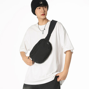 Crossbody bag for boys, trendy casual shoulder bag, men’s backpack, waist bag, sports shoulder bag, female mobile phone, personalized shoulder bag