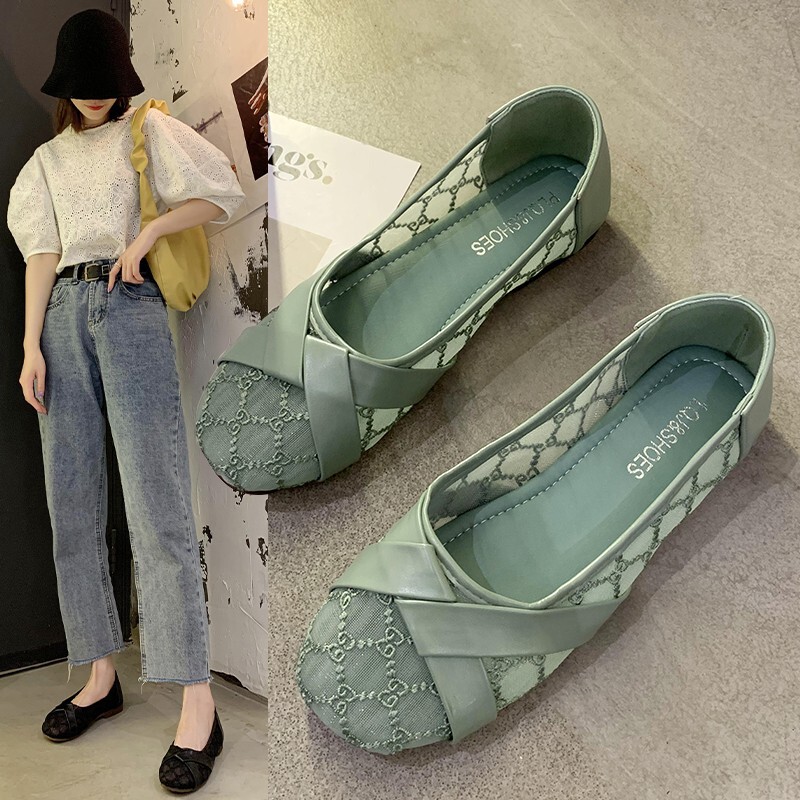 Fashionable Fisherman Shoes, Summer Breathable, Fashionable and Casual Mesh Fisherman Shoes, Soft Surface, Soft Sole, Slip-On Sandals for Women