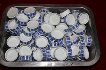 Cricket bowl Cricket tank No 1 Shouzi pattern pool sink water tank water bowl Water butterfly water bowl Water basin