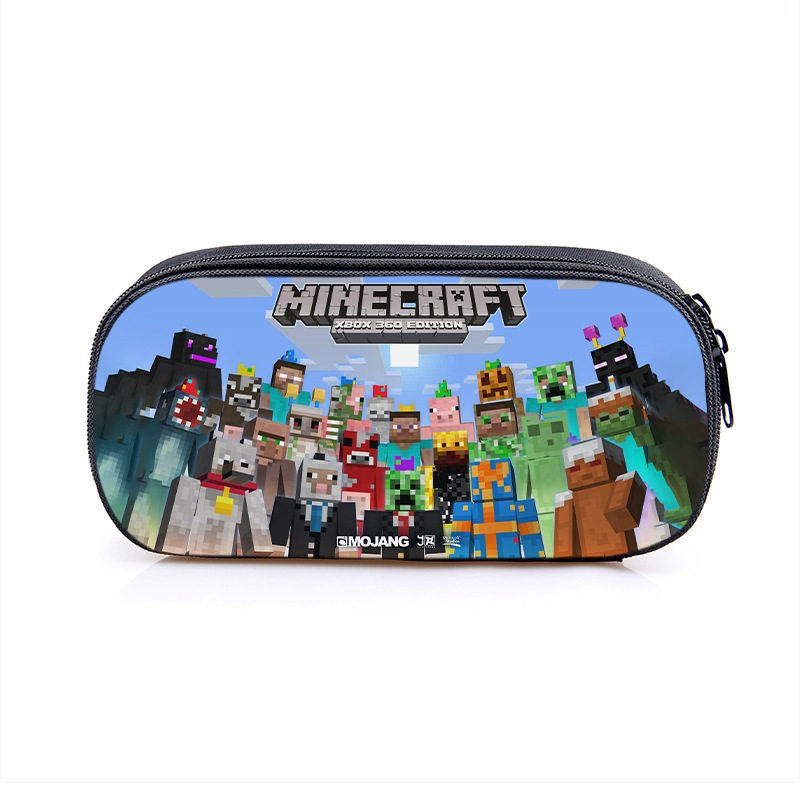 Minecraft我的世界笔袋：大容量小学生文具盒，开启你的创意之旅🚀-笔袋-淘宝百科网