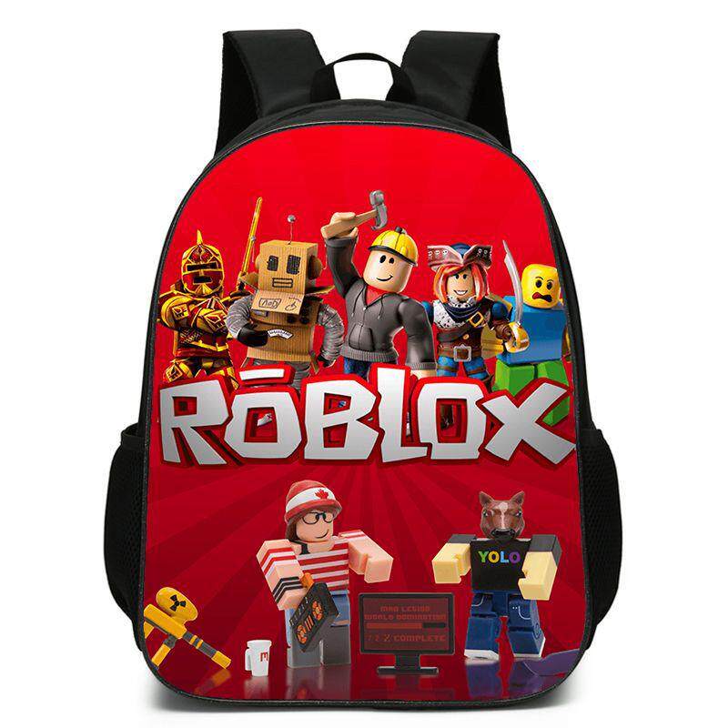 товар из китая roblox学生书包背包周边双肩包旅游笔袋挎包三件套backpack背包潮