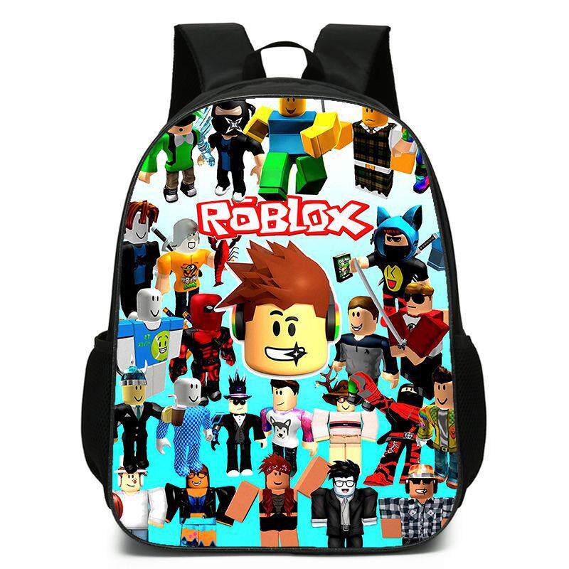 товар из китая roblox学生书包背包周边双肩包旅游笔袋挎包三件套backpack背包潮