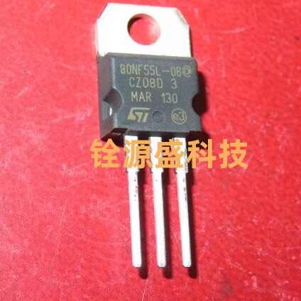 5 Stück STP80NF55 TO-220 – Leistungs-MOSFETs Für Deine Elektronikprojekte (P80NF55, 88NF55)