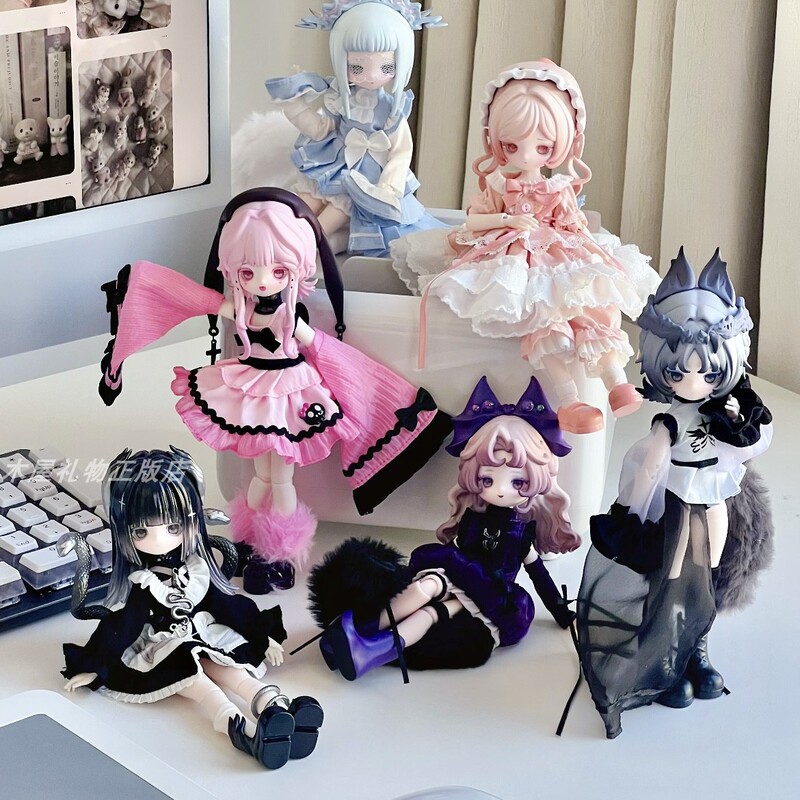 Official Lulu Myth Story Second Generation All Things Awaken Series Blind Box 8cm Bjd Articulated Doll Trendy Toy Gift Official Lulu Myth Story Second Generation All Things Awaken Series Blind Box 8cm Bjd Articulated Doll Trendy Toy Gift