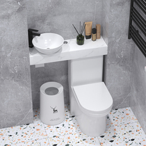 Kahnman Toilet Small Household Toilet with Washing Basin One Rock Table Cabinet Combined Toilet Toilet Toilet
