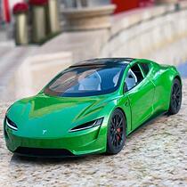1:24 Tesla Roadster car model alloy toy car model childrens toy car simulation model boy