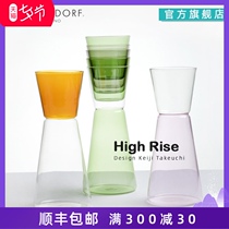 ICHENDORF HighRise series art contrast glass kettle Color water cup European-style household glass