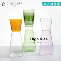 ICHENDORF HighRise series art contrast glass kettle Color water cup European-style household glass
