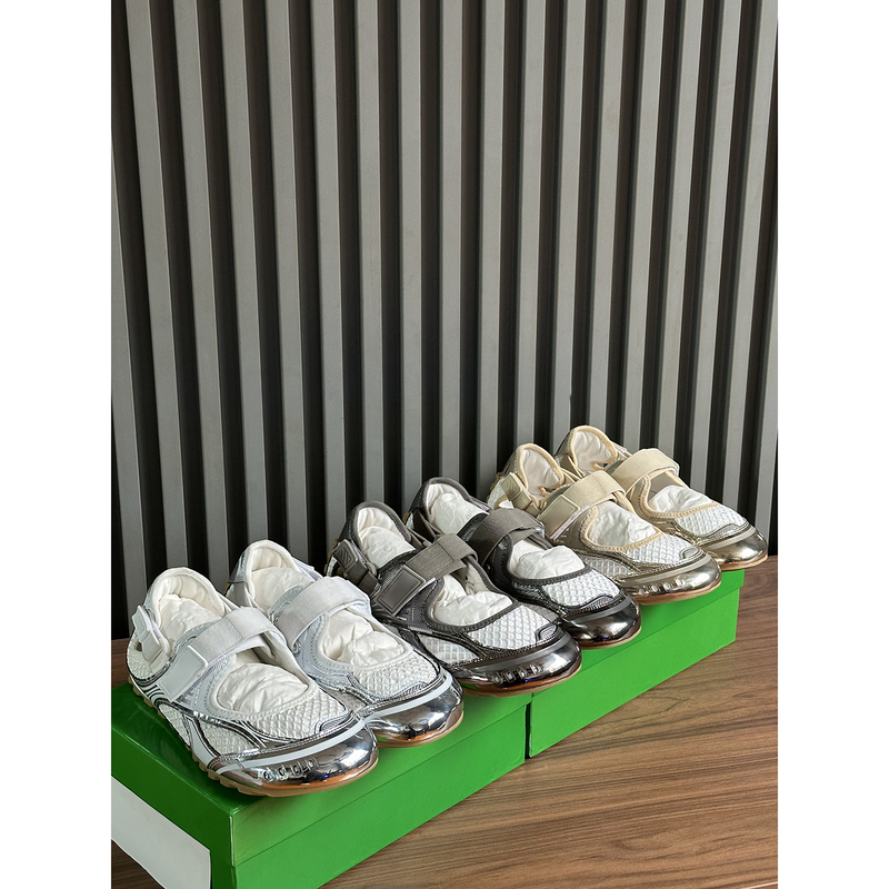 【Baris Lison】2026 Spring and Autumn Aw Bv Velcro Mary Jane Women's Genuine Leather Breathable Casual Sneakers