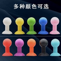 Mini anti-static traceless silicone super suction vacuum ball crystal display glass suction 001-10