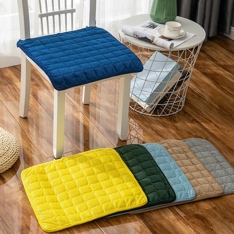 New chair cushion Universal thin dining chair cushion butt cushion Office student bench?Chair cushions