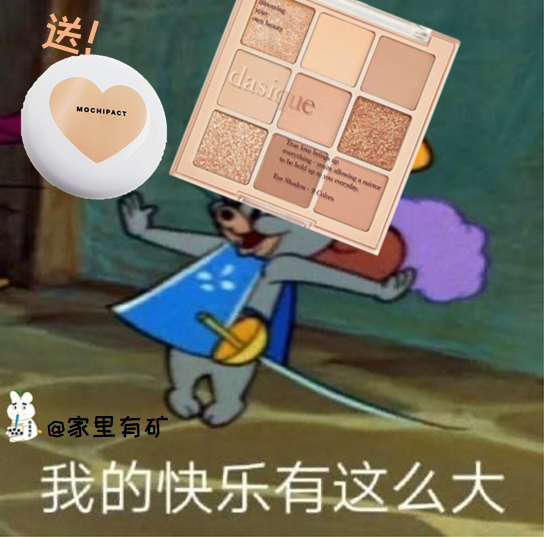 Clearance spot Lifa Korea dasique Dai Xike nine-color eye shadow milk tea tray 03 05 06 07