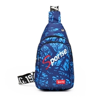 Синяя дизайнерская ткань