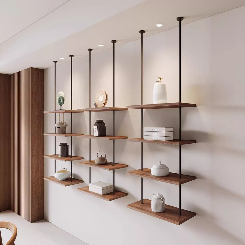 Iron and Solid Wood Hanging Rack, Storage Rack, Hanging Display Rack, Partition Ceiling Bookshelf, Wall-Mounted Rack, Creative Decorative Rack Iron and Solid Wood Hanging Rack, Storage Rack, Hanging Display Rack, Partition Ceiling Bookshelf, Wall-Mounted Rack, Creative Decorative Rack