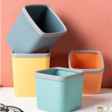 Nordic Round Bedroom Mini Desktop Trash Can, Ins-Style, Cute Lidless Storage Bin for Home, Living Room, and Kitchen Nordic Round Bedroom Mini Desktop Trash Can, Ins-Style, Cute Lidless Storage Bin for Home, Living Room, and Kitchen
