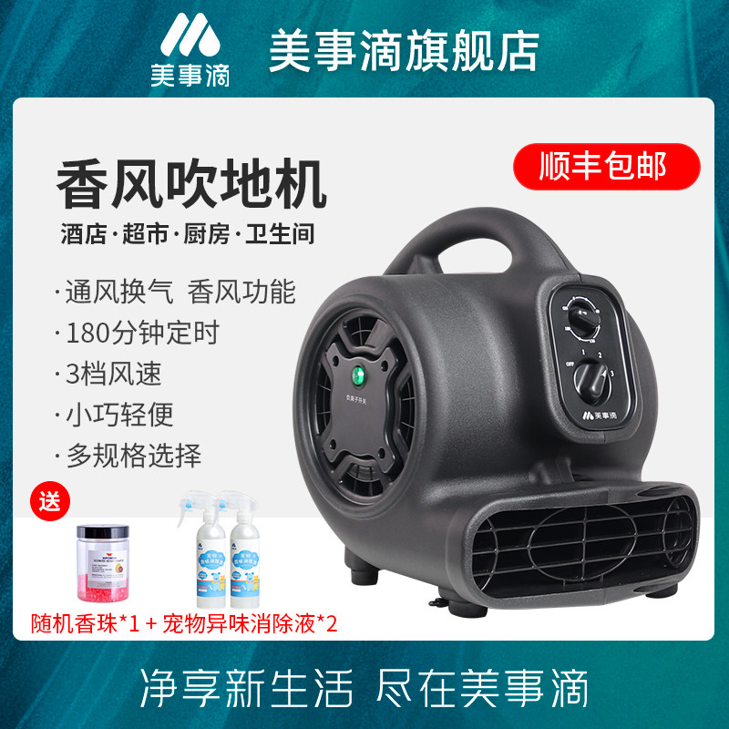 Large Air Volume Energy Saving Power Saving Blow Ground Machine Hair Dryer Hotel Makeup Room Quick Blow-drying Ground Negative Ion Incense Ventilator