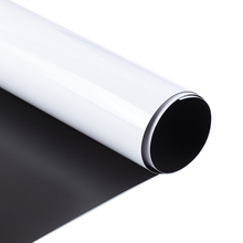 办公室家用涂鸦写字黑白磁性力板贴膜纸