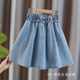 女童牛仔半身裙春夏季新款大童半截裙女孩a字裙儿童短裙潮