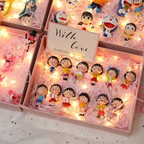 Birthday present for teenage girls heart exploits girl girlfriends Diy Korean creative classmate Xiaoxian womens tennis red ins go heart