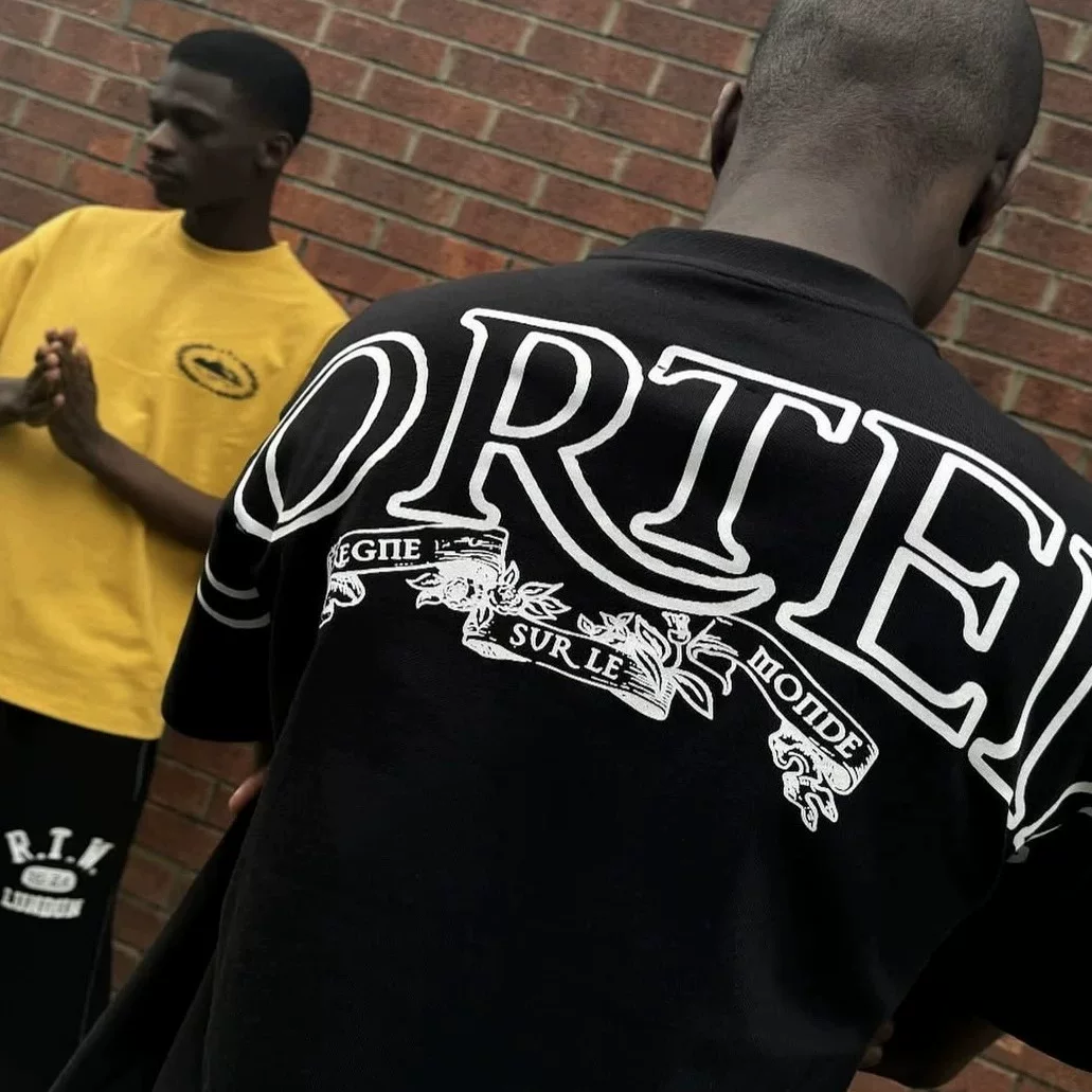 Corteiz Royale Alcatraz Island street hip-hop свободная хлопковая футболка с короткими рукавами для лета UKDRIPDRILL