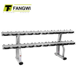 Fang Wei dumbbell rack Suit gym special equipment commercial professional full set of Men For Home plastic fixed dumbbell