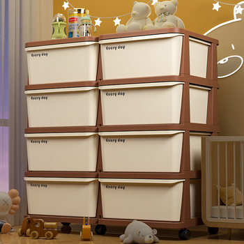 Children's toy storage box with zero formaldehyde selection material