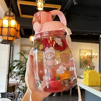 Розовая ручка, наклейка, 1300 мл