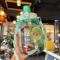 Зеленая ручка, наклейка, 1300 мл