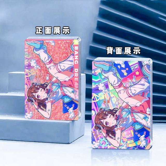 BanGDream Toyama Kasumi KSM ອ້ອມຮອບ Bondoli Liuma Liusha Mahjong ບັດ brick acrylic ເຄື່ອງປະດັບຢືນ