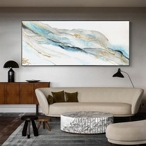 Living room oil painting Modern simple Nordic style abstract hanging painting Dining room mural atmospheric sofa background wall art painting