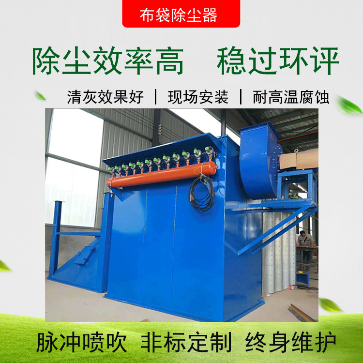 24 Bag Single Machine Cloth Bag Blow Duster Biomass Boiler Silo Top Pulse Filter Cartridge Purification Dust Removal Equipment Foundry Mine