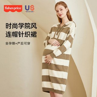 American fisher-price spring and autumn dress hooded maternity wear