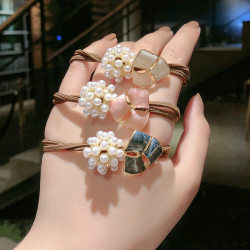 High-Elasticity Hair Ties, Hair Ropes, Rubber Bands, Hair Accessories for Women, High-End Style, 2 Yuan with Free Shipping, Small Department Store Bbvip