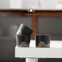 Coffee cup ceramic Japanese simple retro kung fu tea ceramic cup cup cup cup cup custom