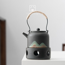 Make pot ceramic suit beam pot cup teapot electric pot temperature tea equipment household single pot custom logo