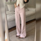 ສິບສາມ Porridge Milk Guava Casual ສີ່ທາງ elastic ການເດີນທາງ summer ແອວສູງ jeans ຊື່ແຄບສໍາລັບແມ່ຍິງທີ່ມີສາຍແອວ