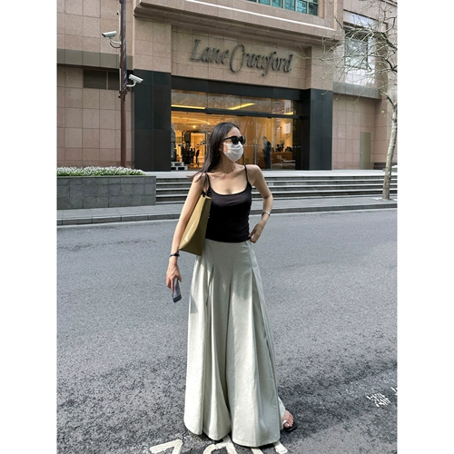 周淼 Топ с чашечками, бретели, трикотажный жилет, майка топ, для маленькой груди