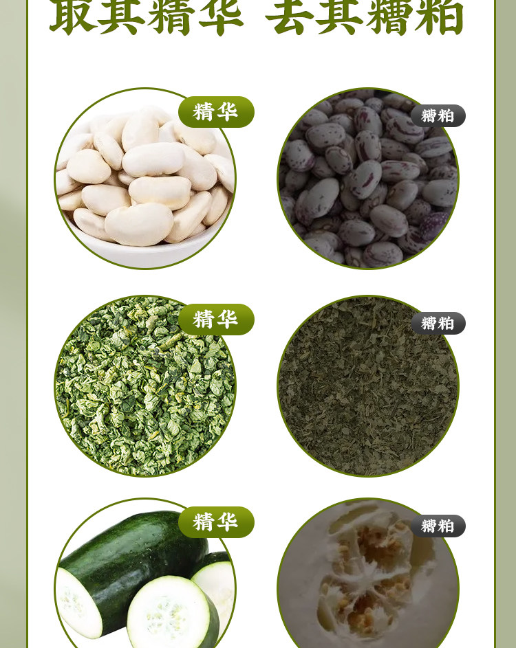  药都八方 新款上新 白芸豆冬瓜荷叶茶 80g(5g*16包) 清宿排便 全身燃脂 刮油去脂 减脂肪