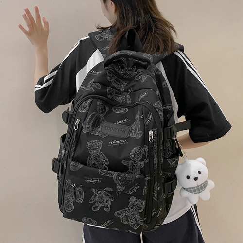 Ранец, брендовая японская свежая сумка через плечо, рюкзак, для средней школы, в корейском стиле