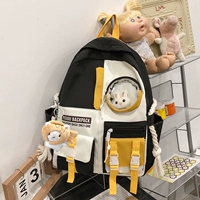 Черный (рыба сжигающий орнамент+значок)