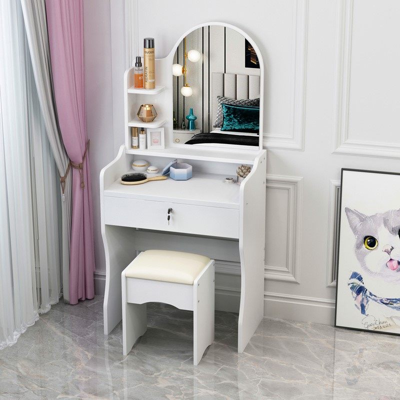50 cm dressing table small 60cm wide 80 cm small apartment bedroom simple single mini comb makeup table
