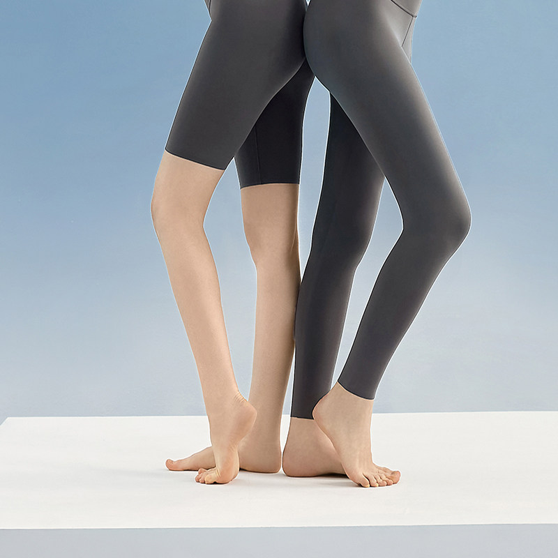 Lucky cotton yoga pants yoyo series women's high waist hip-lifting sports fitness pants wearing quick-drying shark pants