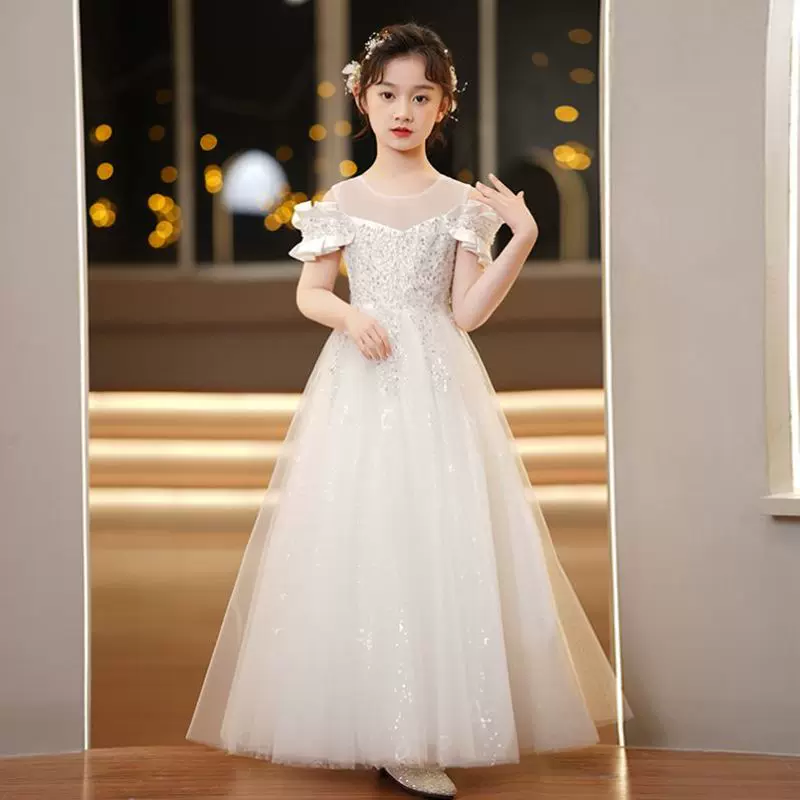 Летний наряд маленькой принцессы, платье большого размера, 13 лет, подарок на день рождения, стиль высокого качества, для подростков