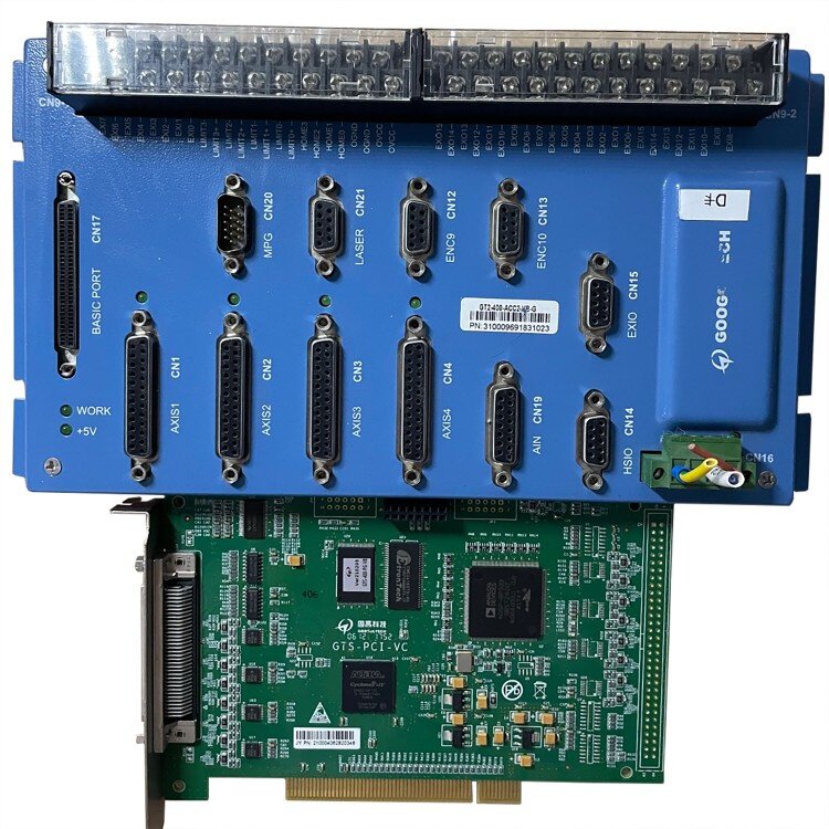 Original Loaded High Tech GTS-400 -PG-VB Motion Control Card Color New Original Photo Shoot Spot